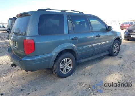 2005 Honda Pilot Ex-L from USA, damaged, VIN 2HKYF18645H517960